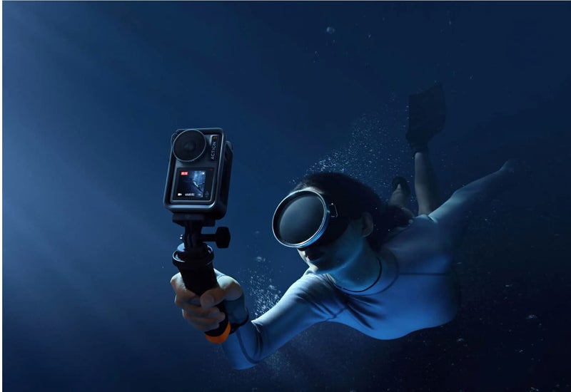 GoScope فلتر أحمر لكاميرا OSMO Action: يتضمن غلاف 60م (196 قدم) و 3 فلاتر - زجاج معزز بتباين مقصوص بالليزر - يتضمن فلتر أحمر، ماجنتا، وفلتر سنوركل [غلاف 60م مع زجاج منخفض الحديد للوضوح] - Image 5